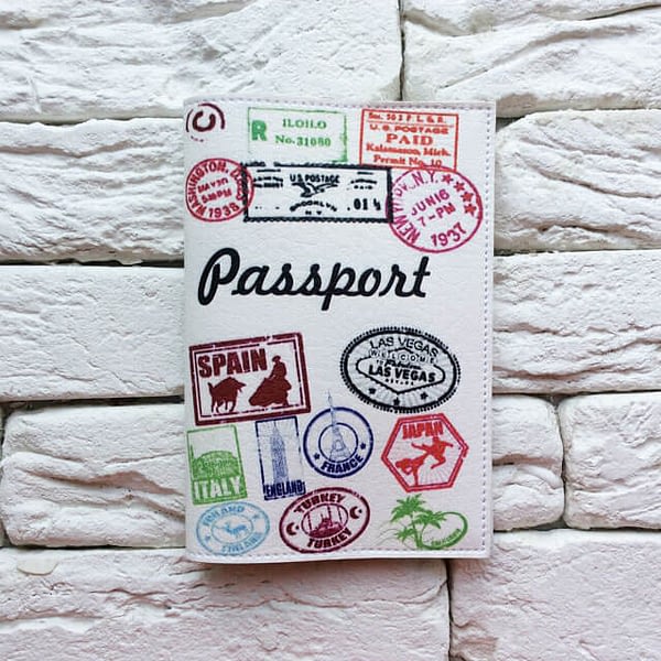 Фото анфас паспортная обложка Турист. Коллекция обложек Путешествуй!