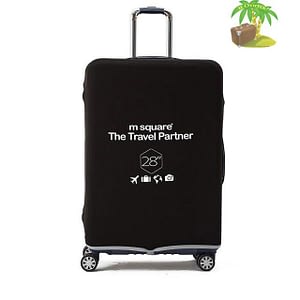 Главное фото черный эластичный чехол размер L для большого чемодана высотой 66-76см. Товары для отдыха. Интернет-магазин В Отпуск
