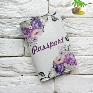 Главное фото паспортная обложка Flowers. Коллекция обложек для загранпаспорта Цветы